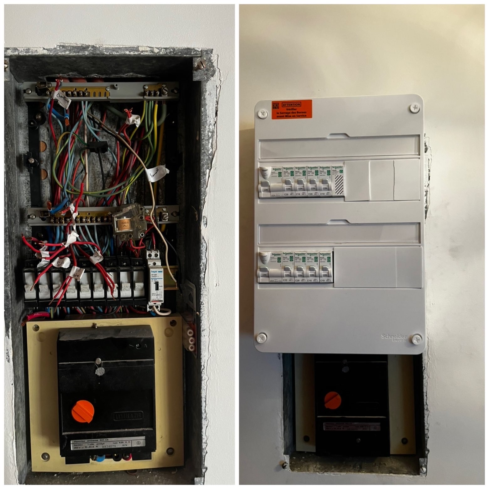 Mise aux normes tableau électrique